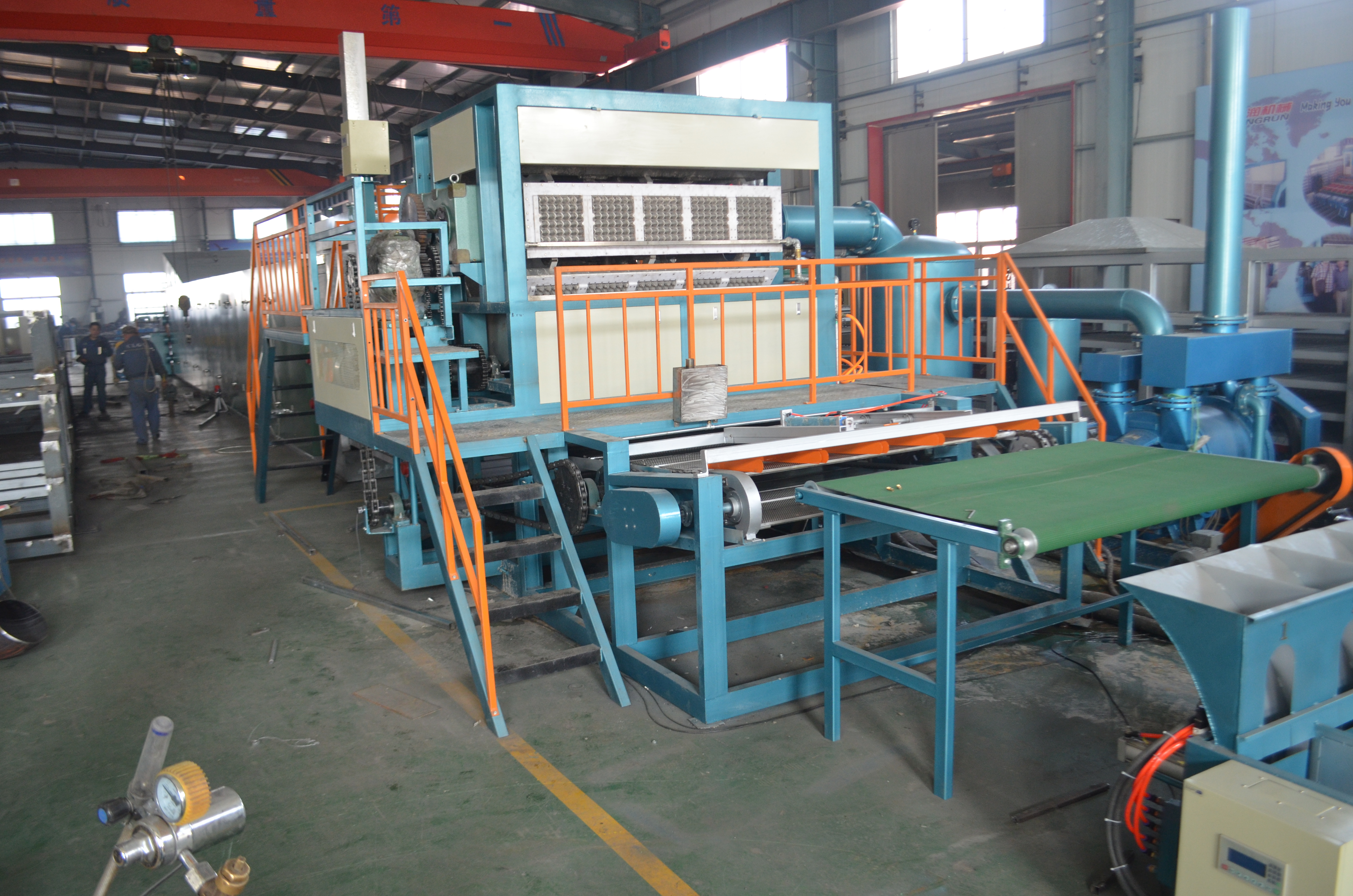 蛋托機、蛋托生產線、雞蛋托盤機，請致電宏潤包裝